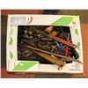 Image 1 : LARGE BOX OF ASSORTED HAND TOOLS.