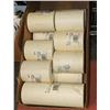 Image 1 : LARGE BOX OF 3M WHITE MASKING TAPE FOR AUTOMOTIVE.