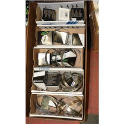 LARGE BOX OF ASSORTED HOSE CLAMPS.