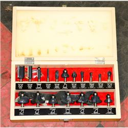 CRAFTSMAN 18PC ROUTER BIT SET