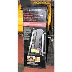 CRAFTSMAN ROUTER DOVETAIL JOINT TEMPLATE KIT.