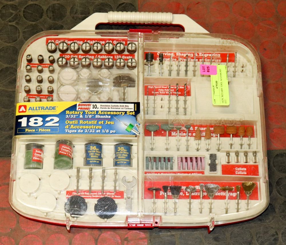 182PC ROTARY TOOL ACCESSORY SET