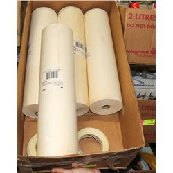 BOX OF 3M WHITE MASKING PAPER.