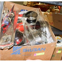 LARGE BOX OF GEAR WRENCH OIL FILTER WRENCHES &