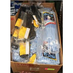 LARGE BOX OF ASSORTED ZIP TIES.