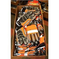 LARGE BOX OF THINSULATE/BBG SIZE XL WORK GLOVES.