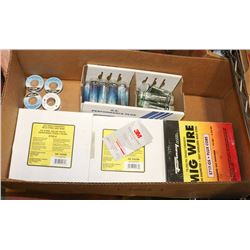 BOX OF .023 STEEL WIRE SPEEDY BOND EPOXY AND MORE