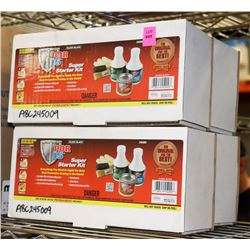 GROUP OF 4 SUPER STARTER KITS. RUST PREVENTATIVE