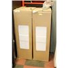 Image 1 : PANTRY/WORKSHOP CUPBOARDS 48"X24"X15" NEW FROM
