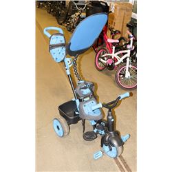 KIDS LITTLE TIKE BIKE WITH SEAT BELT  PUSH HANDLE