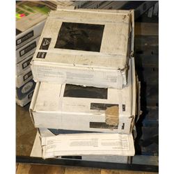 10 BOXES SASSI BLACK TILES-BLACK GRANITE