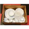 Image 1 : BOX W/31-PC GIBSON DISHWARE SET,
