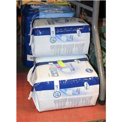 4 PACKAGES OF SIZE LARGE TENA BREIFS