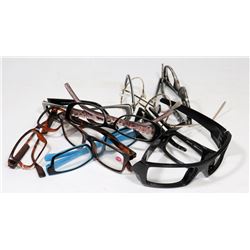 FLAT OF EYE GLASS FRAMES