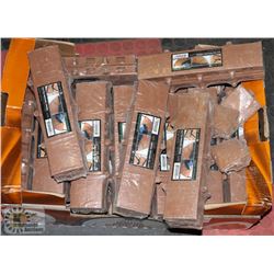 BOX OF NEW ASSORTED ECO TILE ACCESSORIES