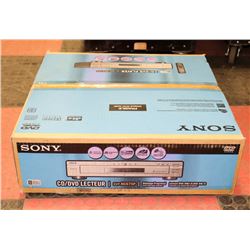 SONY DVD PLAYER IN BOX.