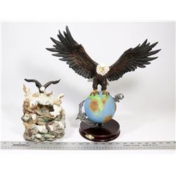 CLEAR BIN W/LA ANINA COLLECTION EAGLE ON