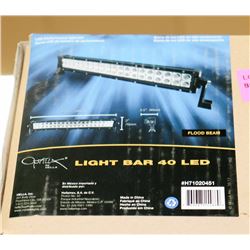 NEW 40 LED LIGHT BAR.