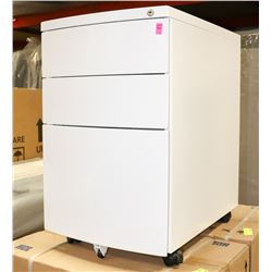 NEW HDL METAL 3 DRAWER OFFICE CABINET.