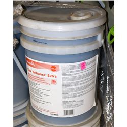 5 GALLON PAIL OF SOLVENT ENHANCED DETERGENT.