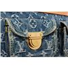 Image 9 : Louis Vuitton Monogram Blue Denim Leather Baggy PM Shoulder Bag