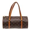 Image 1 : Louis Vuitton Monogram Canvas Leather Papilon 26 cm Shoudler Bag