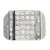 Image 2 : 3.90 ctw Diamond Ring - 18KT White Gold
