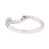 Image 3 : 0.50 ctw Diamond Shaped Band - 14KT White Gold