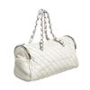 Image 4 : Chanel White Ultimate Soft Leather Sombrero Bowler Bag