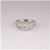 Image 1 : 1.07 ctw Diamond Ring - 14KT White Gold