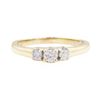 Image 2 : 0.35 ctw Diamond Ring - 14KT Yellow Gold