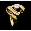 Image 4 : 0.69 ctw Diamond Ring - 14KT Yellow Gold