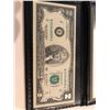 Image 2 : 2003 A Series Federal 2 Dollar SILVER HIGHLIGHTEDBill UNC in Leather Binder with COA