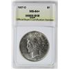 Image 3 : 1927-D PEACE SILVER DOLLAR