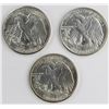Image 2 : 3-WALKING LIBERTY HALF DOLLARS