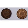 Image 2 : 1881 & 1887 INDIAN CENTS