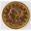 Image 1 : 1866-S $2.50 LIBERTY GOLD