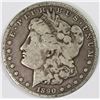 Image 1 : 1890-CC MORGAN SILVER DOLLAR