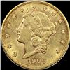 Image 1 : 1906 $20 GOLD LIBERTY