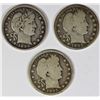 Image 1 : GROUP OF THREE BARBER QUARTERS