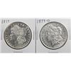 Image 1 : 1879-O & 1879 MORGAN DOLLARS
