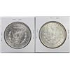 Image 2 : 1880 & 1882 MORGAN SILVER DOLLARS