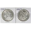 Image 1 : 1882 & 1882-S MORGAN SILVER DOLLARS