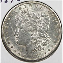 1889-S MORGAN SILVER DOLLAR