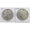 Image 1 : 1896-O AND 1901 MORGAN SILVER DOLLARS