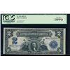 Image 1 : 1899 $2 Mini Porthole Silver Certificate PCGS 25PPQ