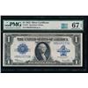 1923 $1 Silver Certificate PMG 67EPQ