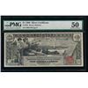 1896 $1 Educational Silver Certificate PMG 50
