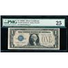 1928D $1 Silver Certificate PMG 25
