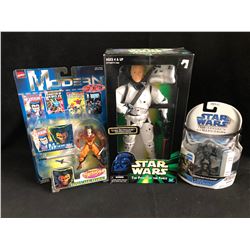 TOY FIGURES LOT (STAR WARS/ WOLVERINE)